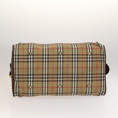 Burberry Nova check boston bag Canvas