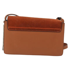Chloe Faye Shoulder Bag Leather and Suede