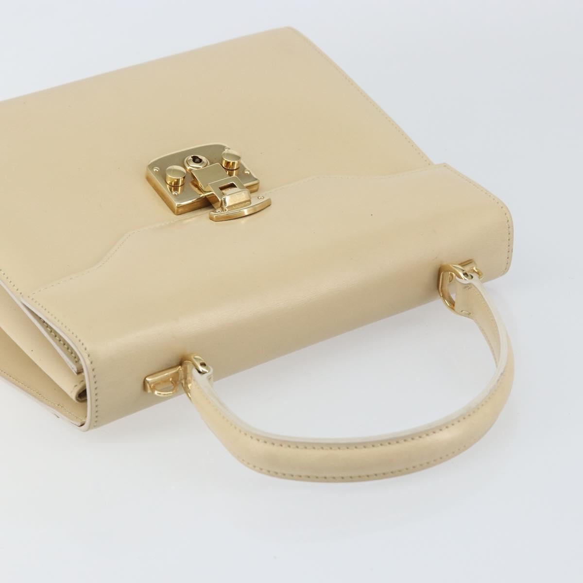 Gucci Vintage Lady Lock Top Handle Bag Leather