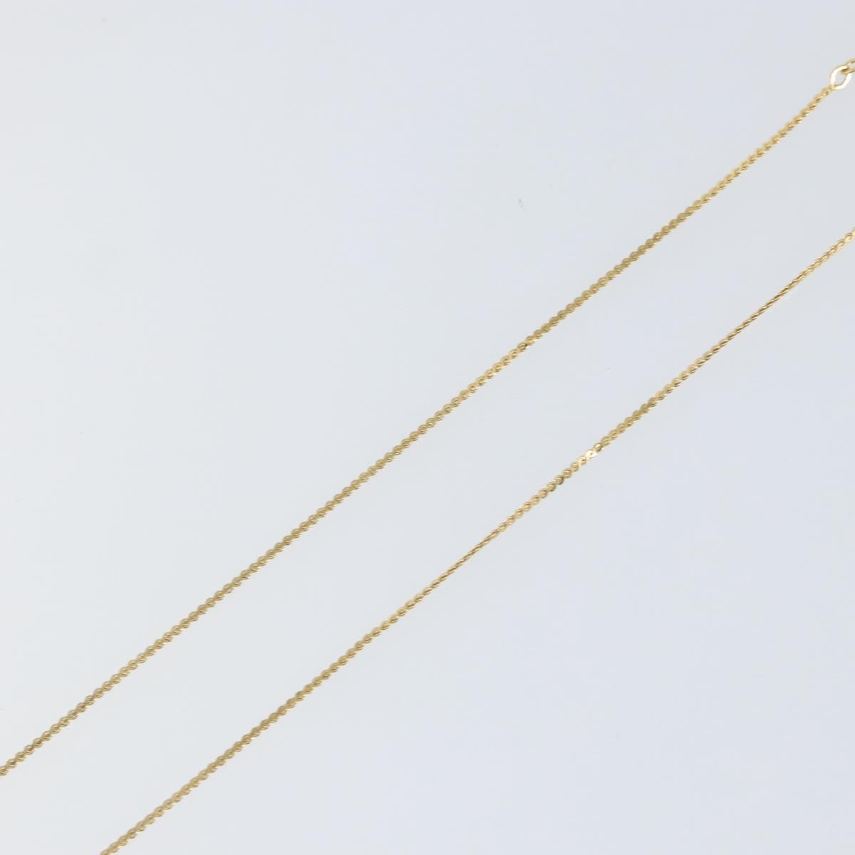 Christian Dior CD Pendant Necklace Metal and Crystals