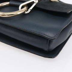 Chloe Faye Shoulder Bag Leather and Suede