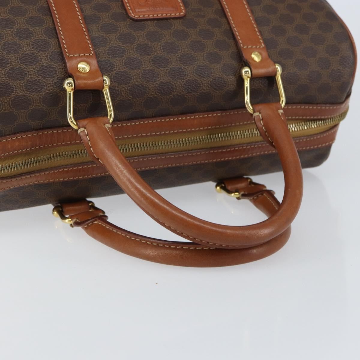 Celine Vintage Macadam Boston bag Canvas