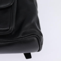 Gucci Vintage Bamboo Backpack Leather