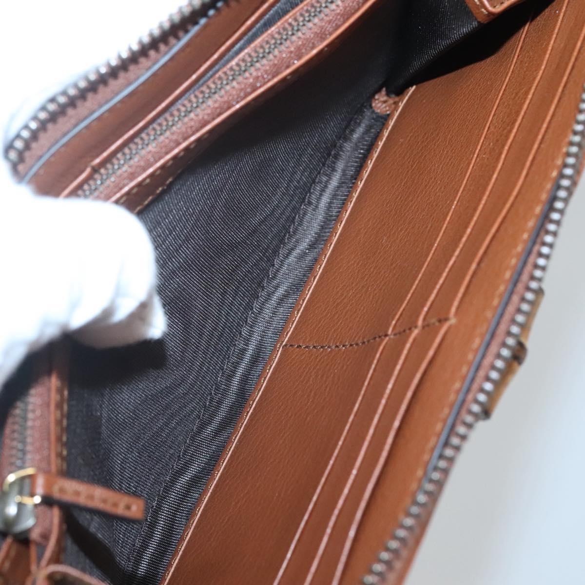 Gucci Diana Zip Around Wallet Leather