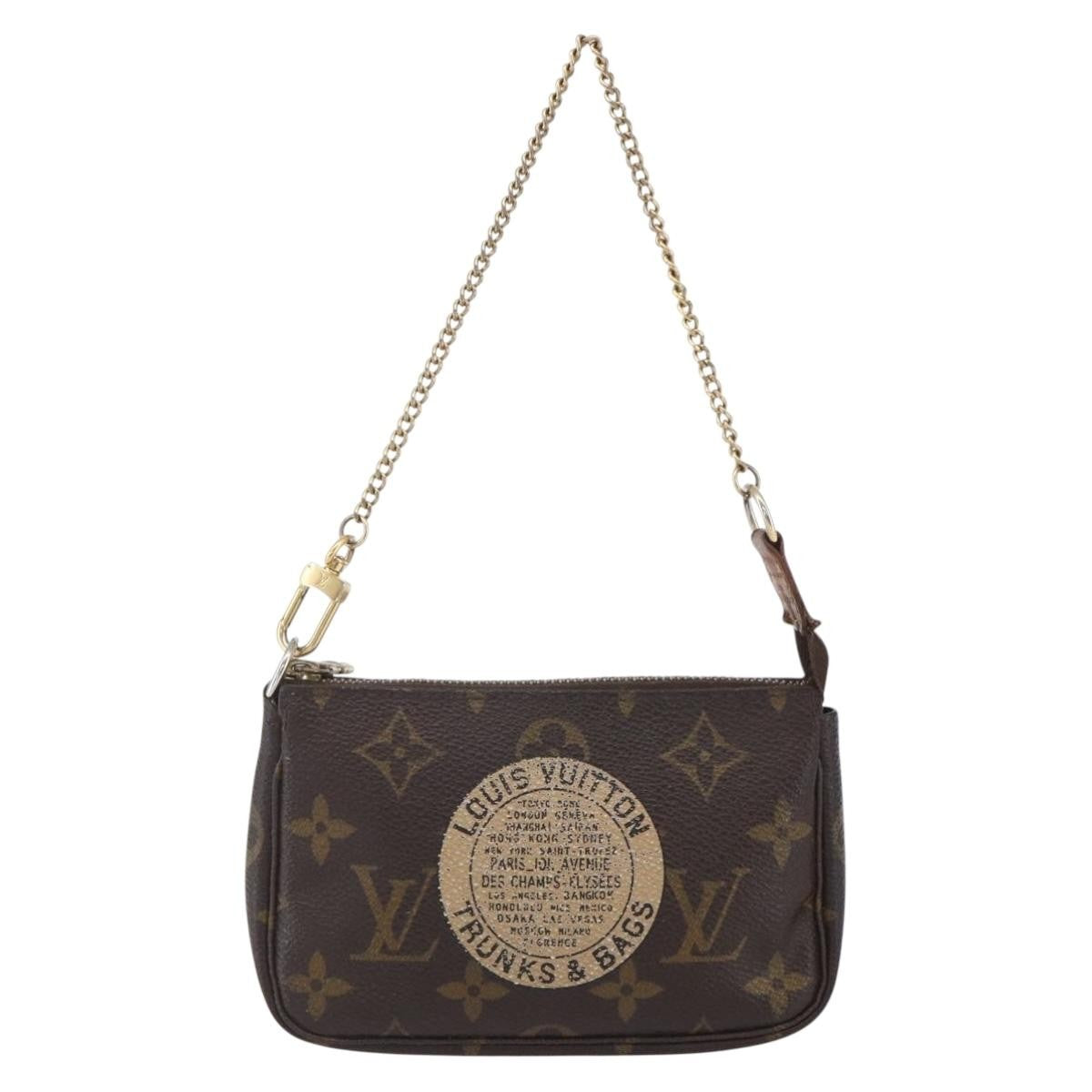 Louis Vuitton Pochette Accessoires Limited Edition Monogram Canvas