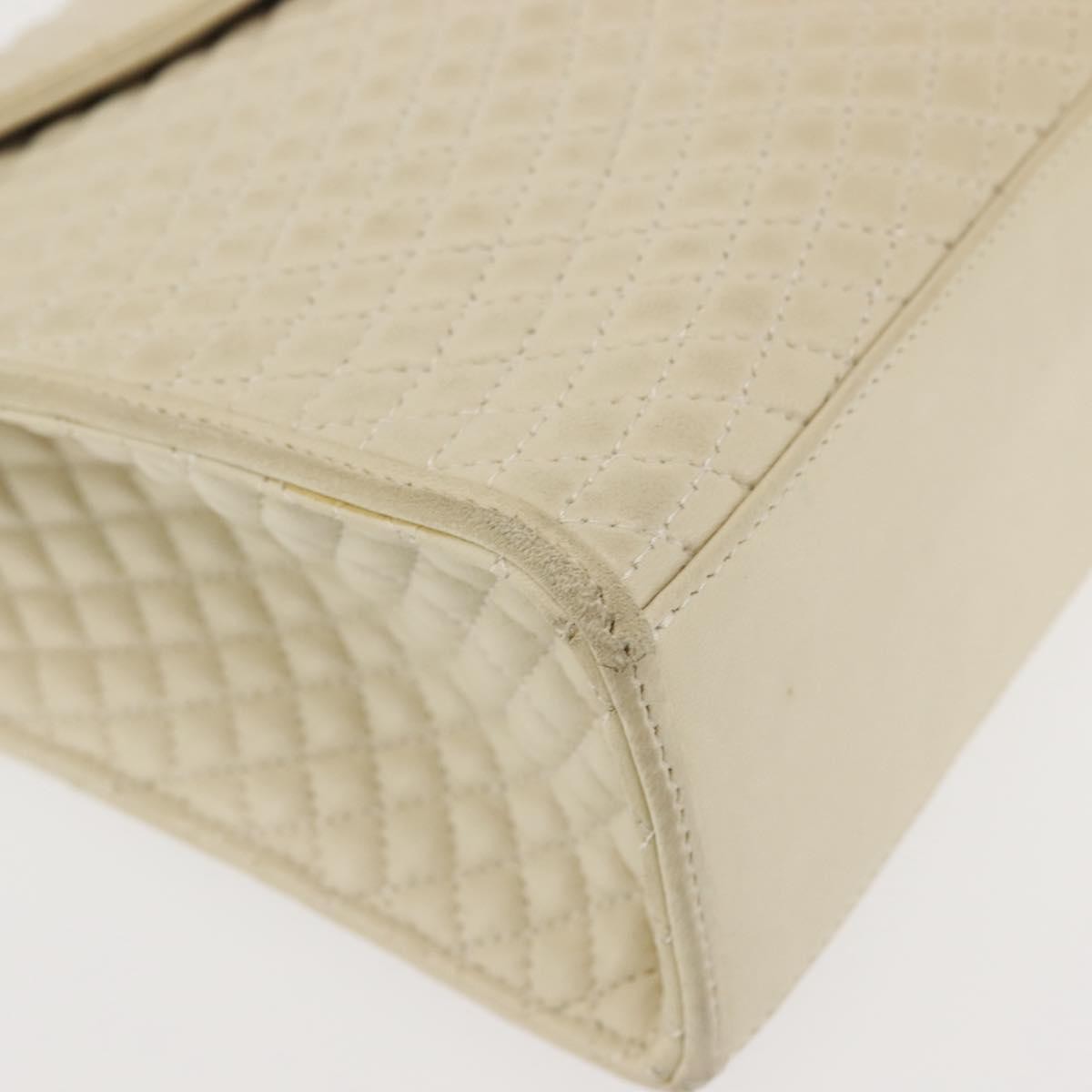 Bally Vintage Handbag Quilted Leather