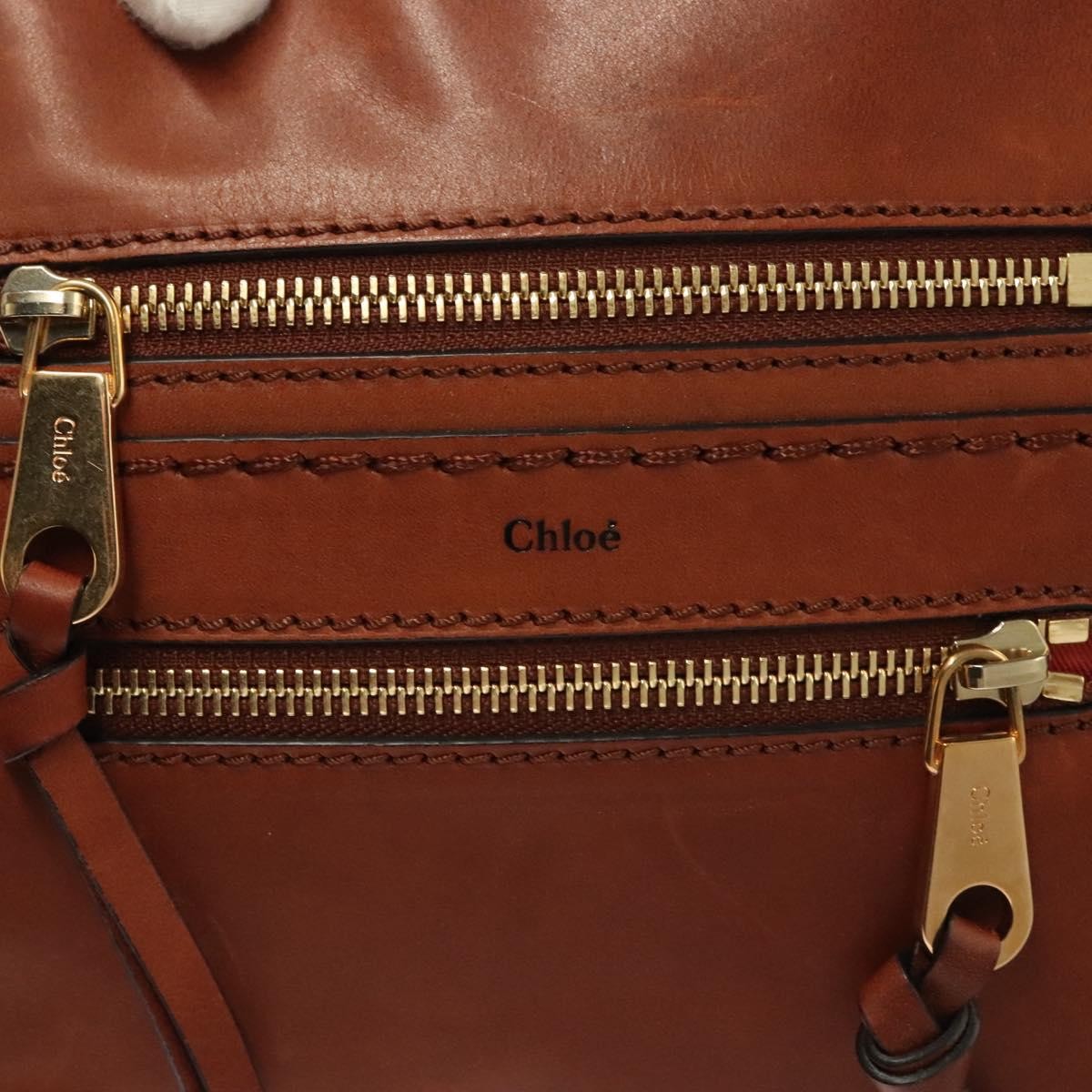 Chloe Angie Tote Leather