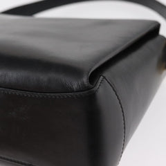 Gucci Vintage Convertible Bamboo Box Crossbody Bag Leather