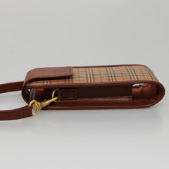 Burberry Nova check Pochette Canvas