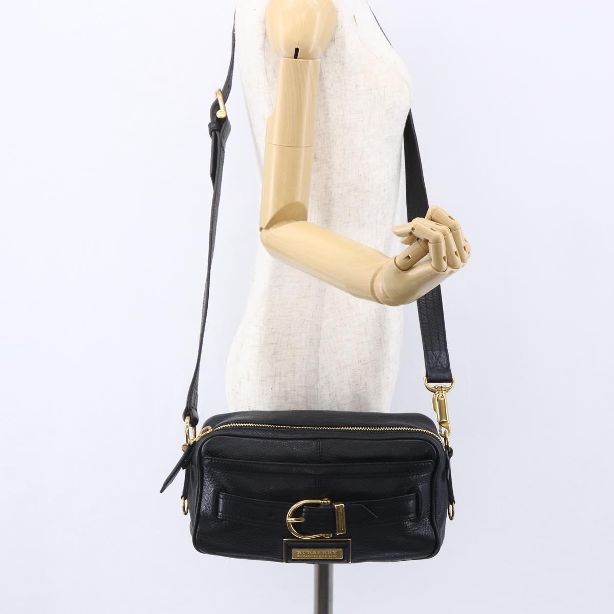 Burberry Vintage Shoulder Bag Leather