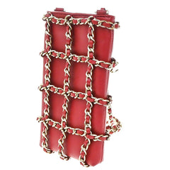 Chanel Tech Me Out Clutch With Chain Lambskin