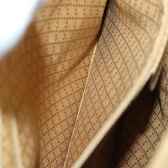 Gucci Vintage Bamboo Handle Bag Suede