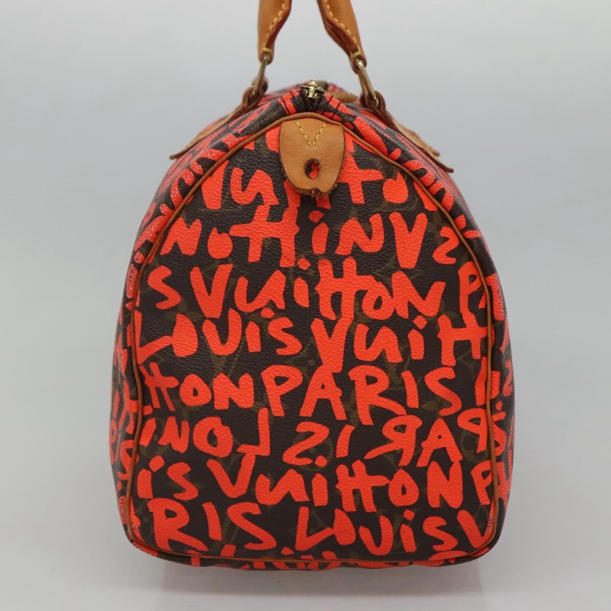 Louis Vuitton Speedy Handbag Limited Edition Monogram Graffiti
