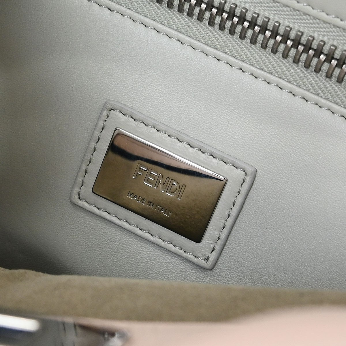 Fendi Peekaboo Bag Leather with Whipstitch Detail