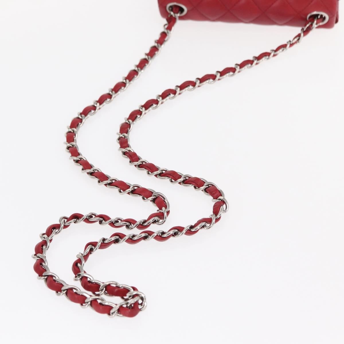 Chanel Square Classic Single Flap Bag Quilted Lambskin