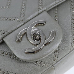 Chanel Vintage Classic Single Flap Bag Stitched Calfskin