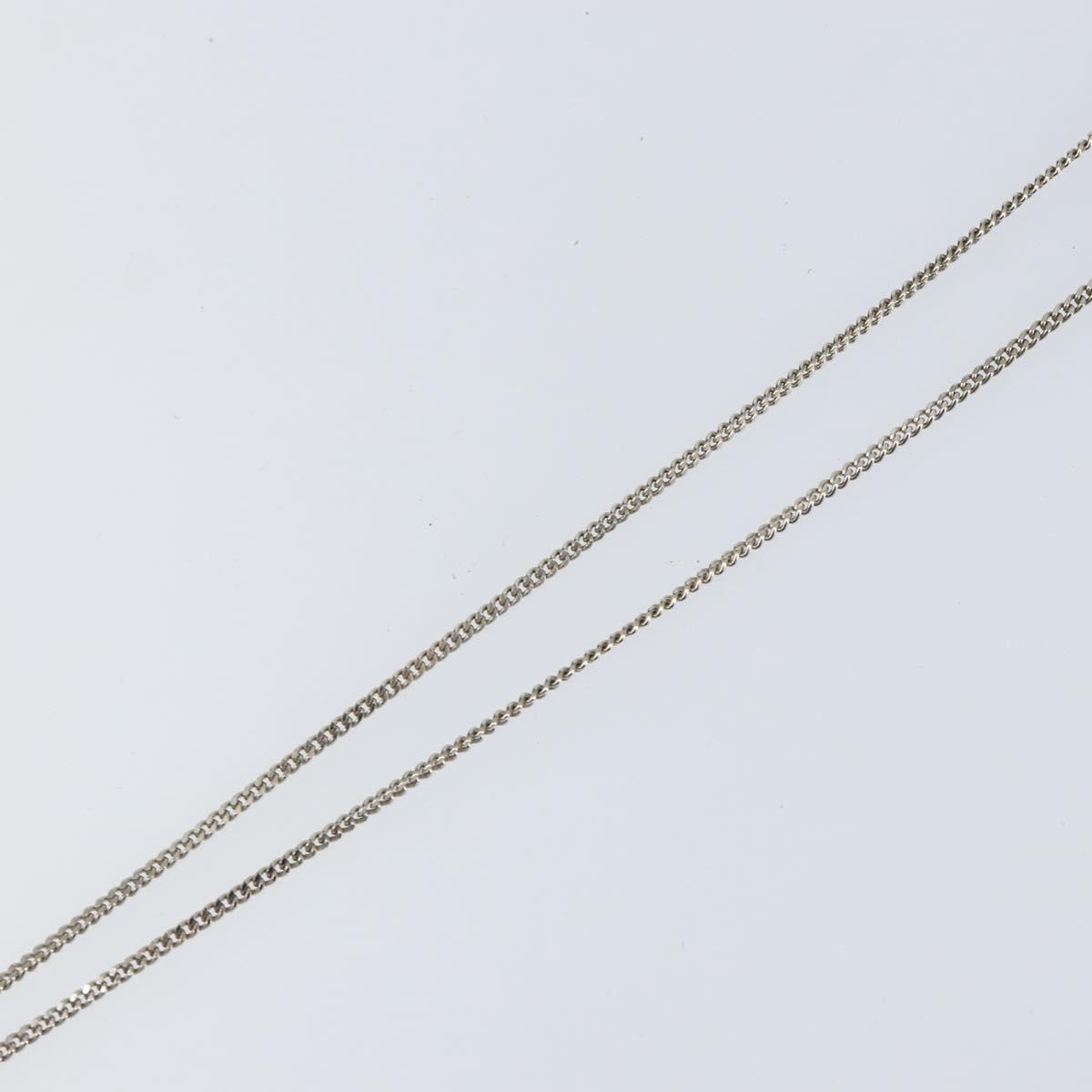 Chanel CC and Heart Pendant Necklace Metal