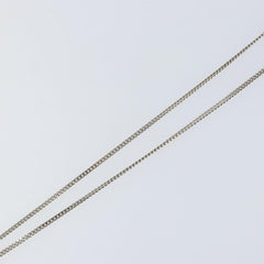 Chanel CC and Heart Pendant Necklace Metal