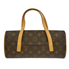 Louis Vuitton Sonatine Handbag Monogram Canvas