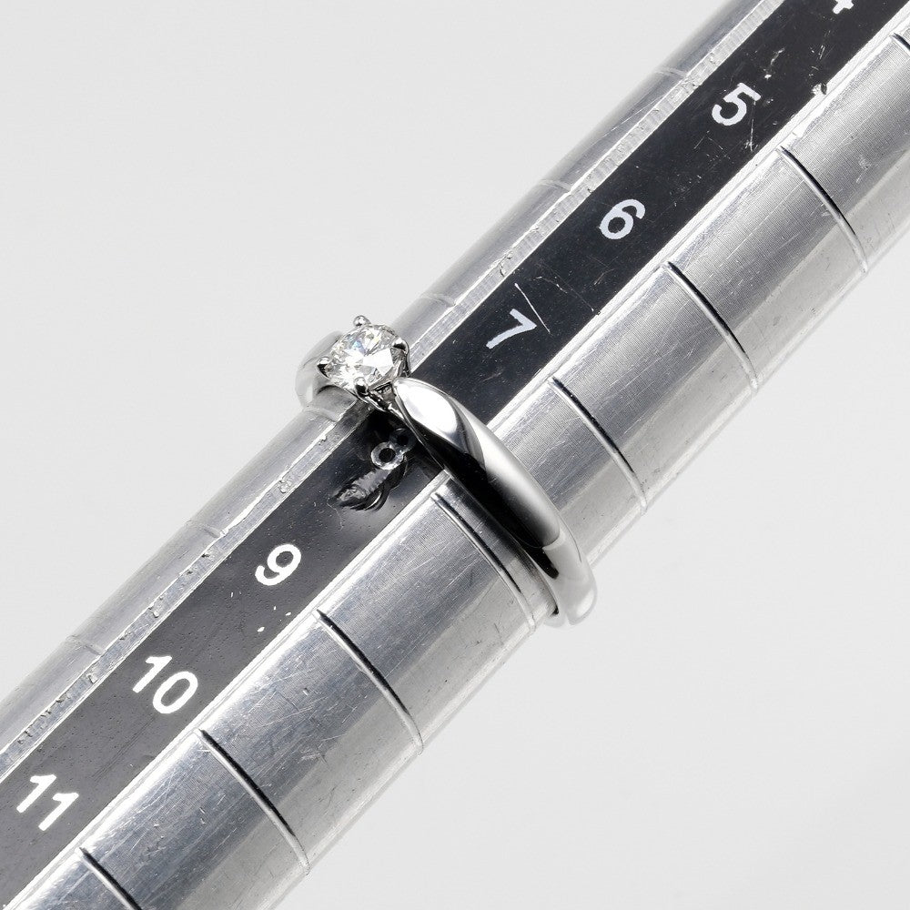 Tiffany & Co. Harmony Solitaire Ring Platinum with RBC Diamond