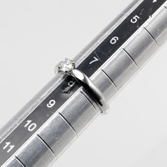 Tiffany & Co. Harmony Solitaire Ring Platinum with RBC Diamond