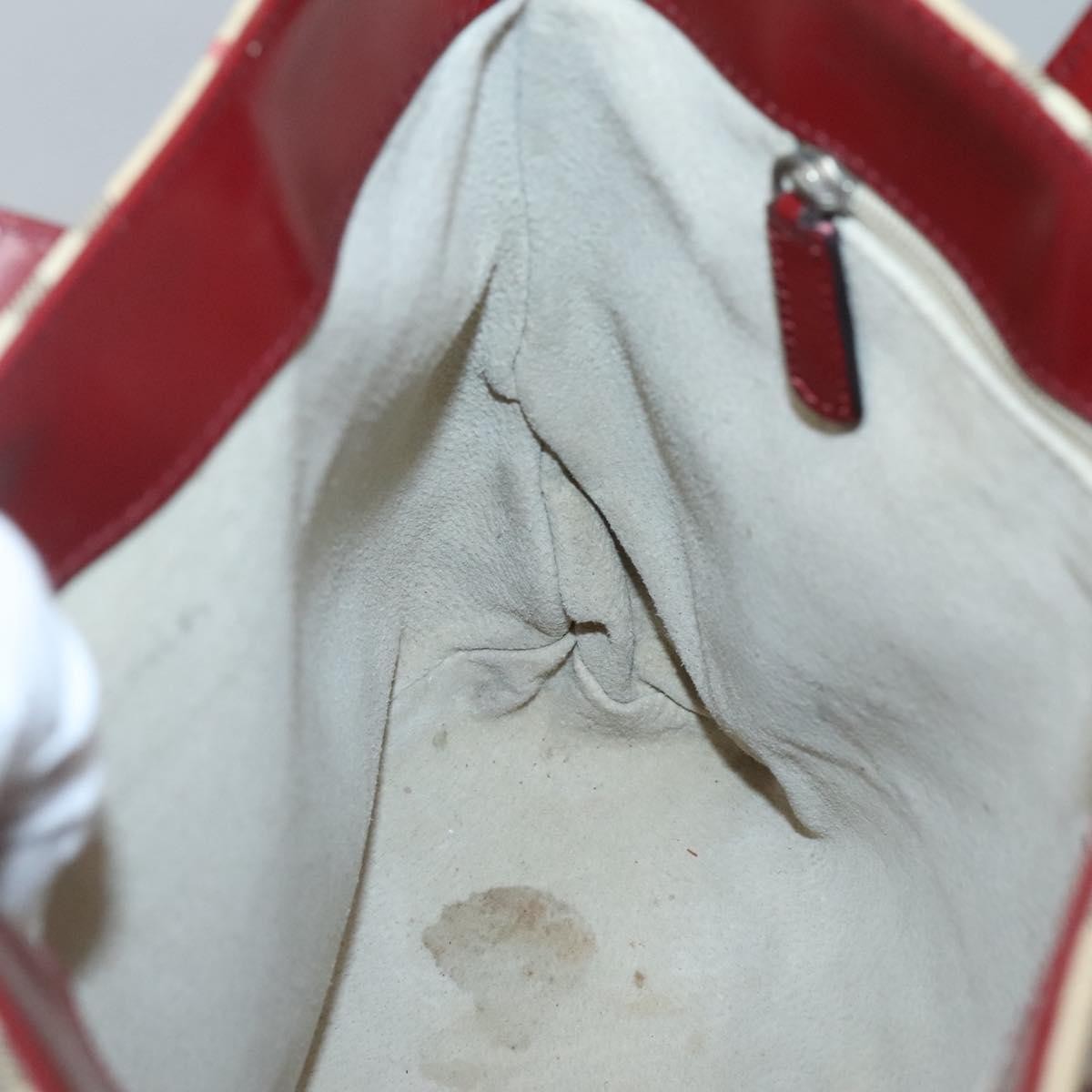 Burberry Nova Check Tote Canvas and Leather