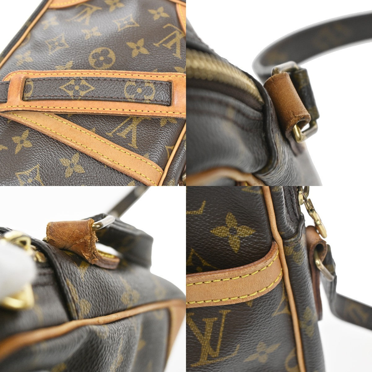 Louis Vuitton Danube Handbag Monogram Canvas