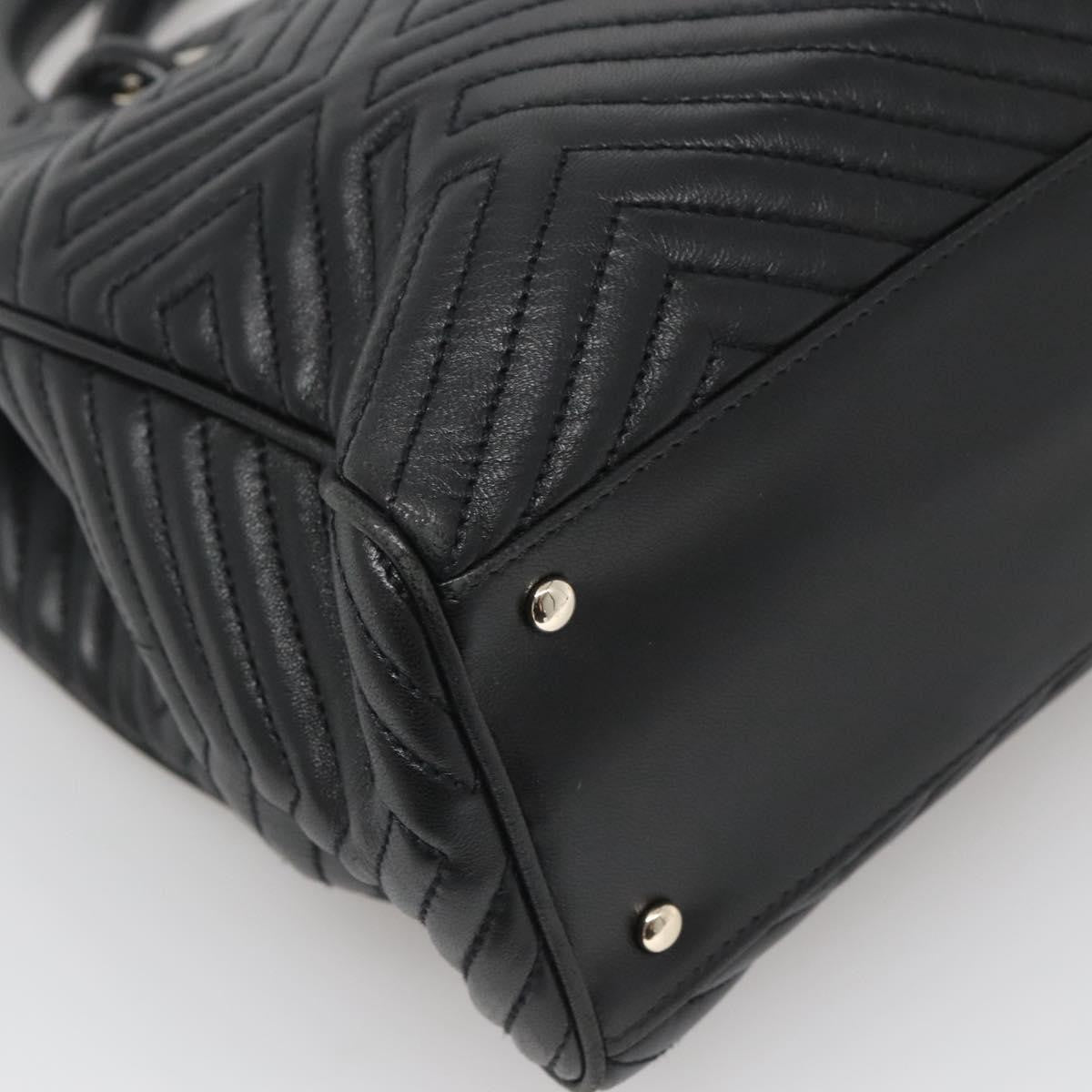 Bally Vintage Handbag Quilted Leather