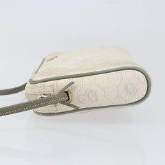Christian Dior Vintage Honeycomb Shoulder Bag Canvas