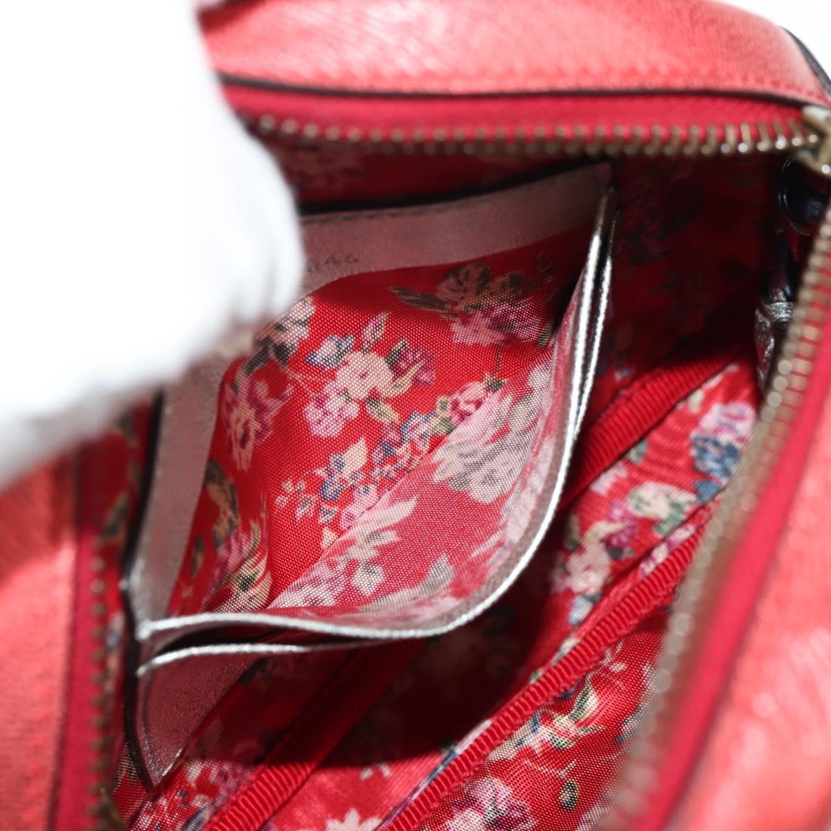 Gucci Trapuntata Camera Shoulder Bag Lambskin