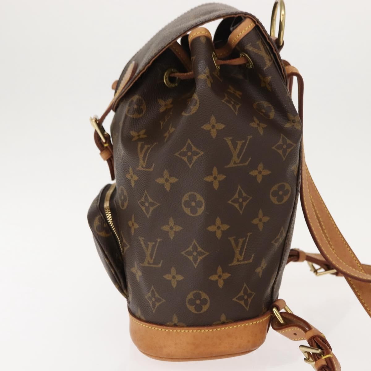Louis Vuitton Vintage Montsouris Backpack Monogram Canvas