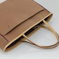 Burberry Nova Check Tote Leather