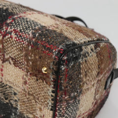 Burberry Nova Check Handbag Wool