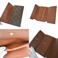 Louis Vuitton Vintage Sarah Wallet Monogram Canvas