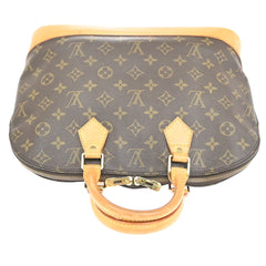 Louis Vuitton Alma Handbag Monogram Canvas