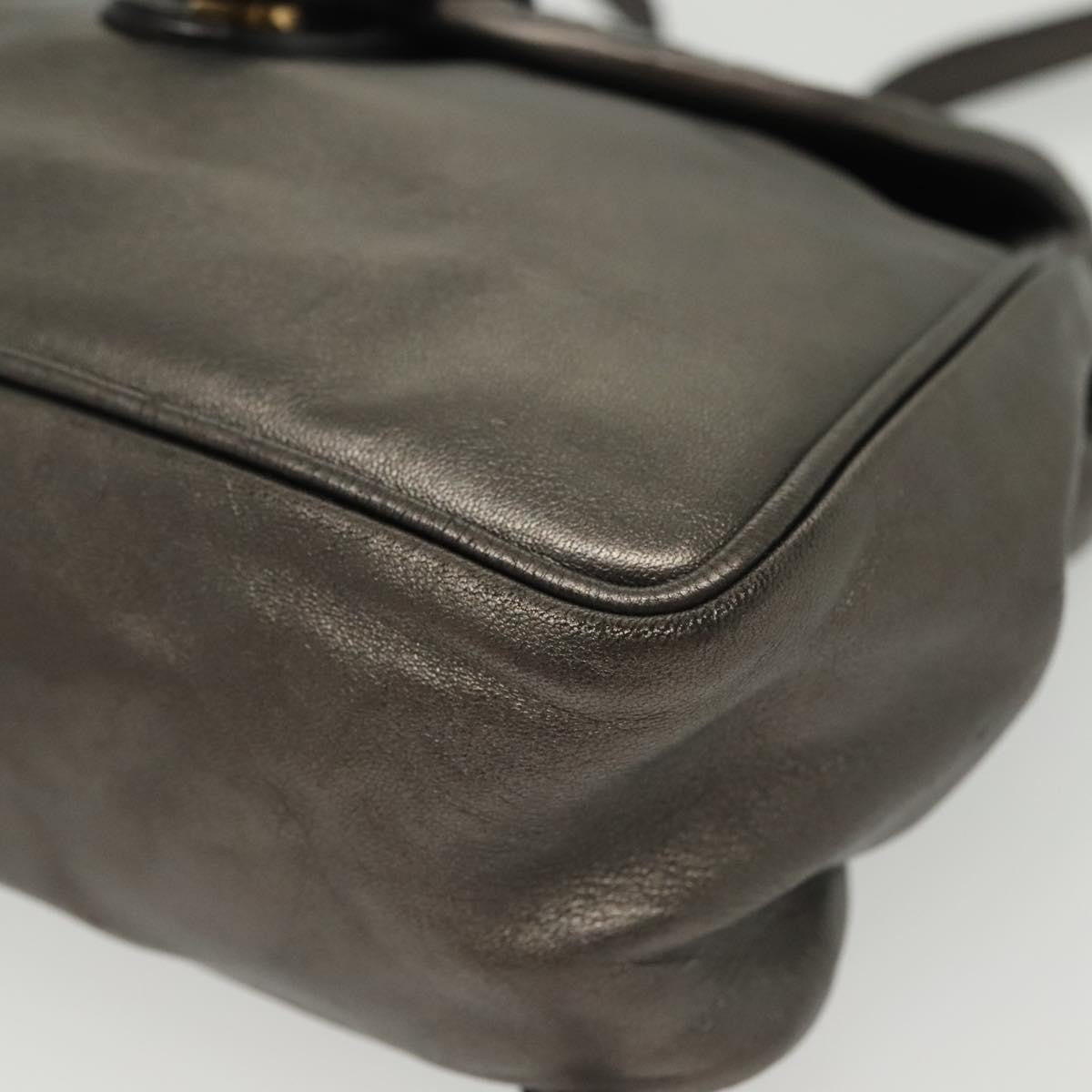 Bottega Veneta Intrecciato Backpack Patent Leather