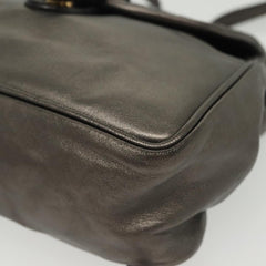 Bottega Veneta Intrecciato Backpack Patent Leather