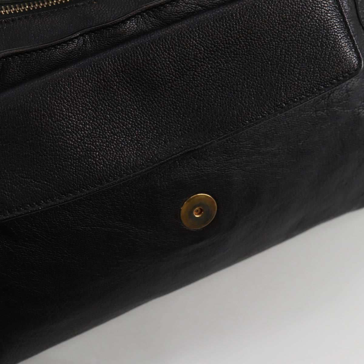 Bvlgari Chandra Top Handle Bag Leather