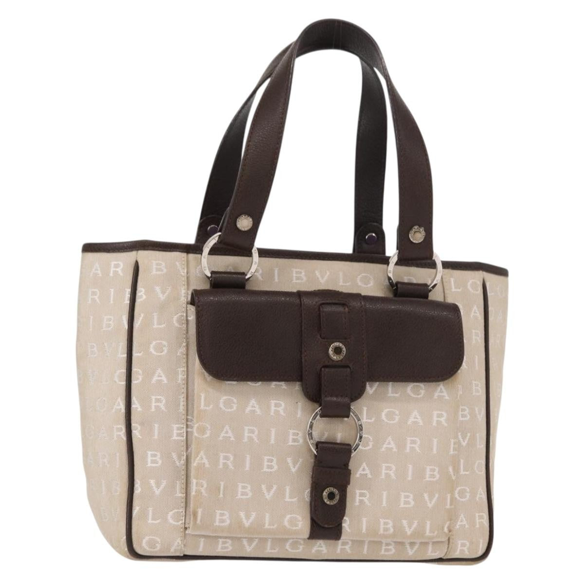 Bvlgari Logomania Handbag Canvas