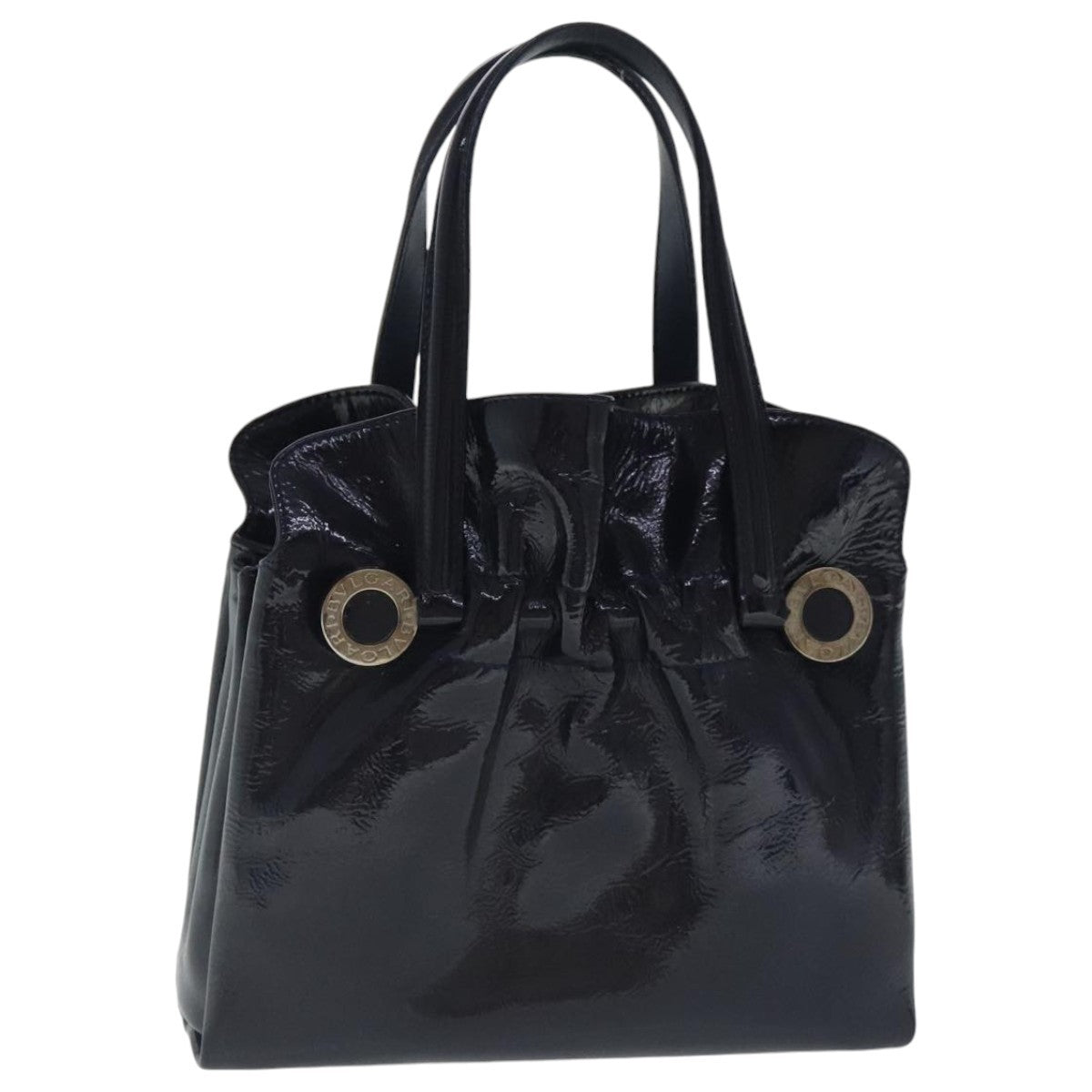 Bvlgari Top Handle Bag Patent leather