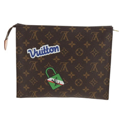 Louis Vuitton Toiletry Pouch Limited Edition Patches Monogram Canvas