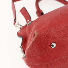 Salvatore Ferragamo Sofia Satchel Grainy Leather