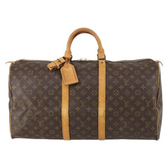Louis Vuitton Keepall Bag Monogram Canvas
