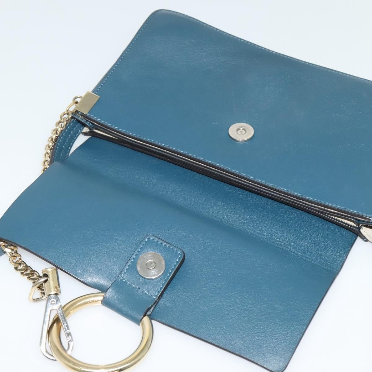 Chloe Faye Shoulder Bag Leather and Suede