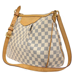 Louis Vuitton Siracusa Handbag Damier
