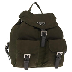 Prada Double Front Pocket Backpack Tessuto