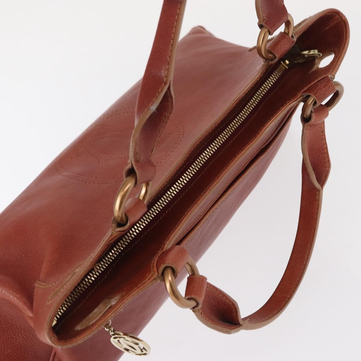 cartier Marcello Handbag Leather