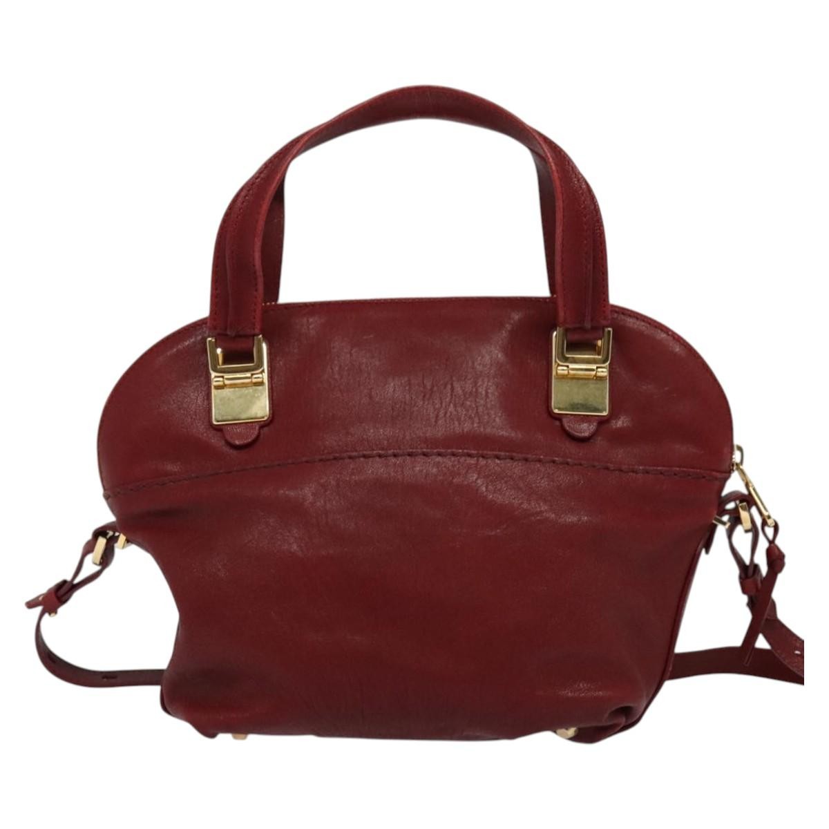 Chloe Angie Tote Leather
