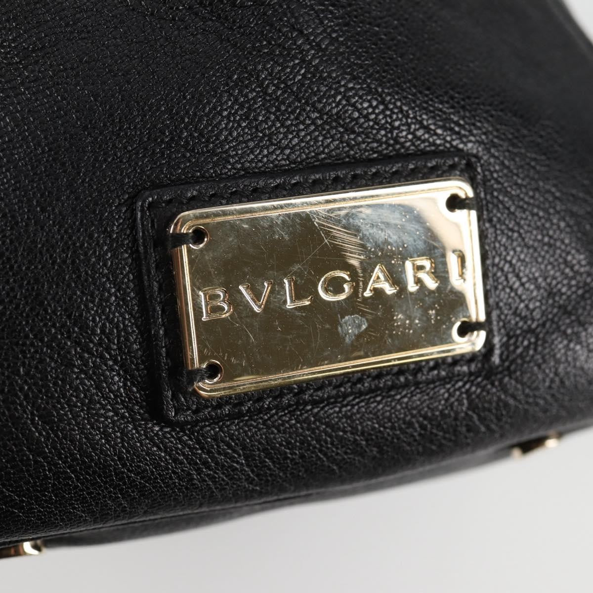 Bvlgari Chandra Top Handle Bag Leather