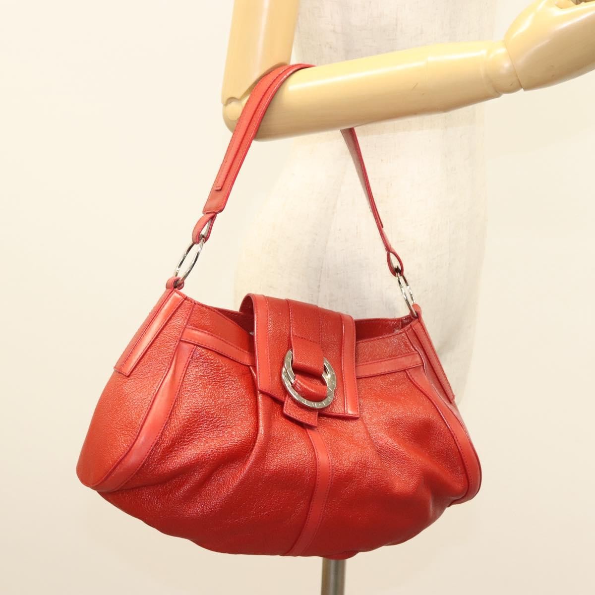 Bvlgari Chandra Top Handle Bag Leather